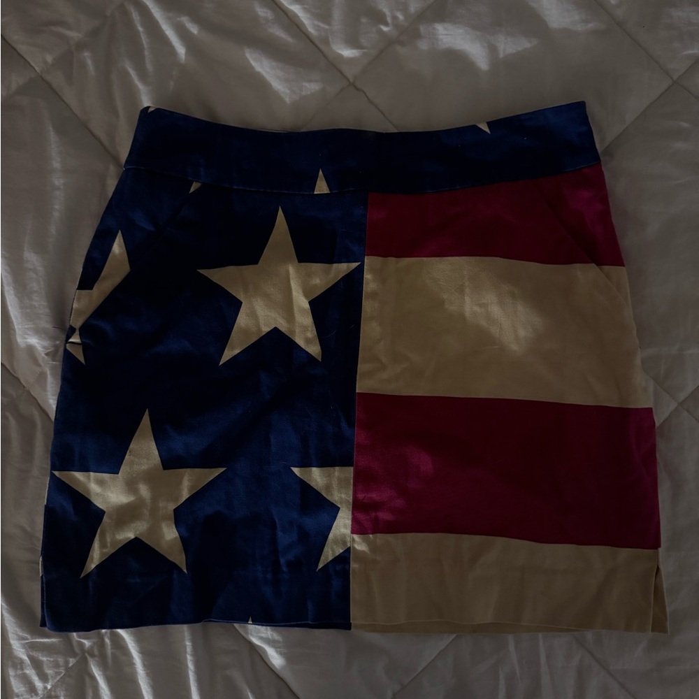 Americana — Patriotic Star and Stripe Skirt